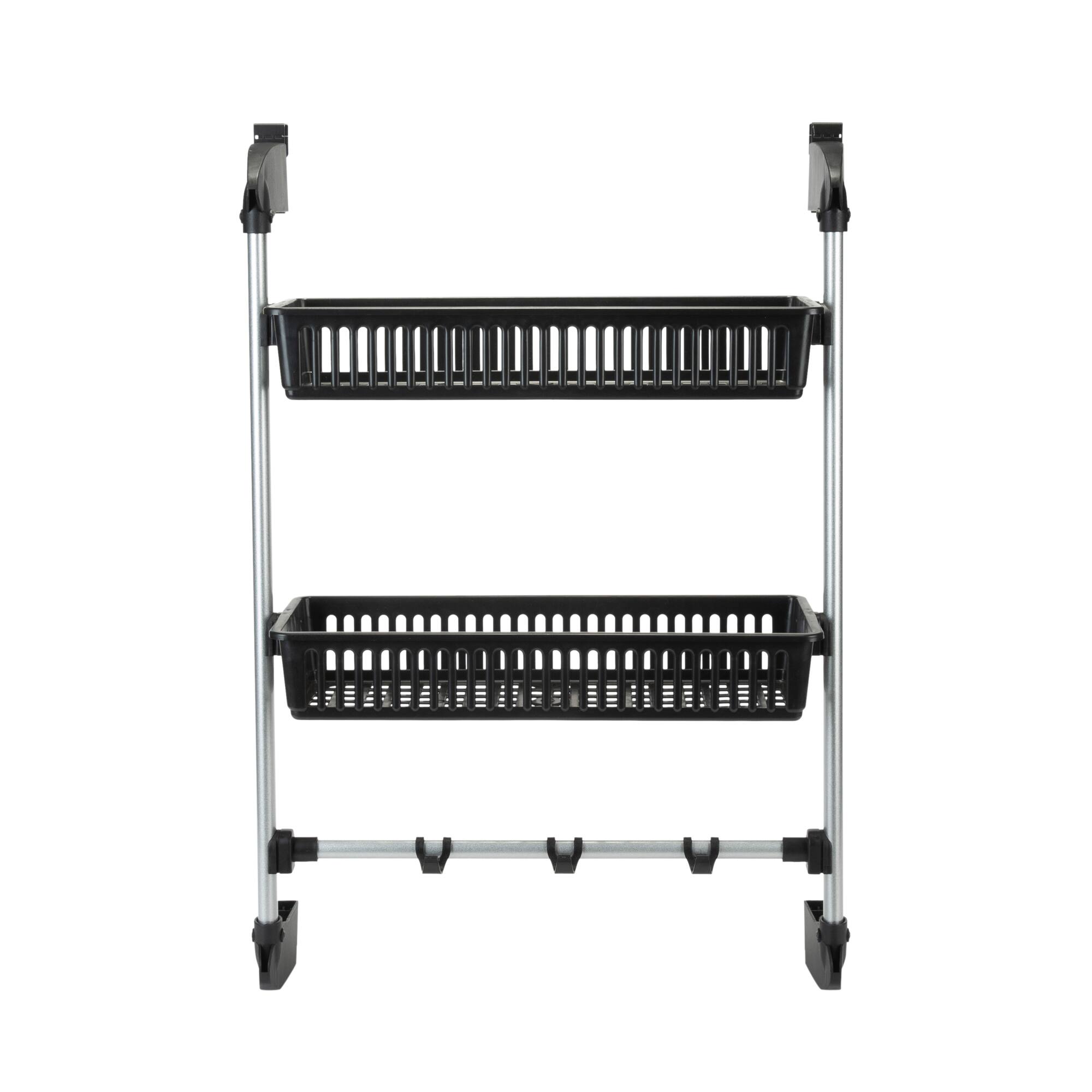 Organize It All 2 Basket Over the Door Storage Hook